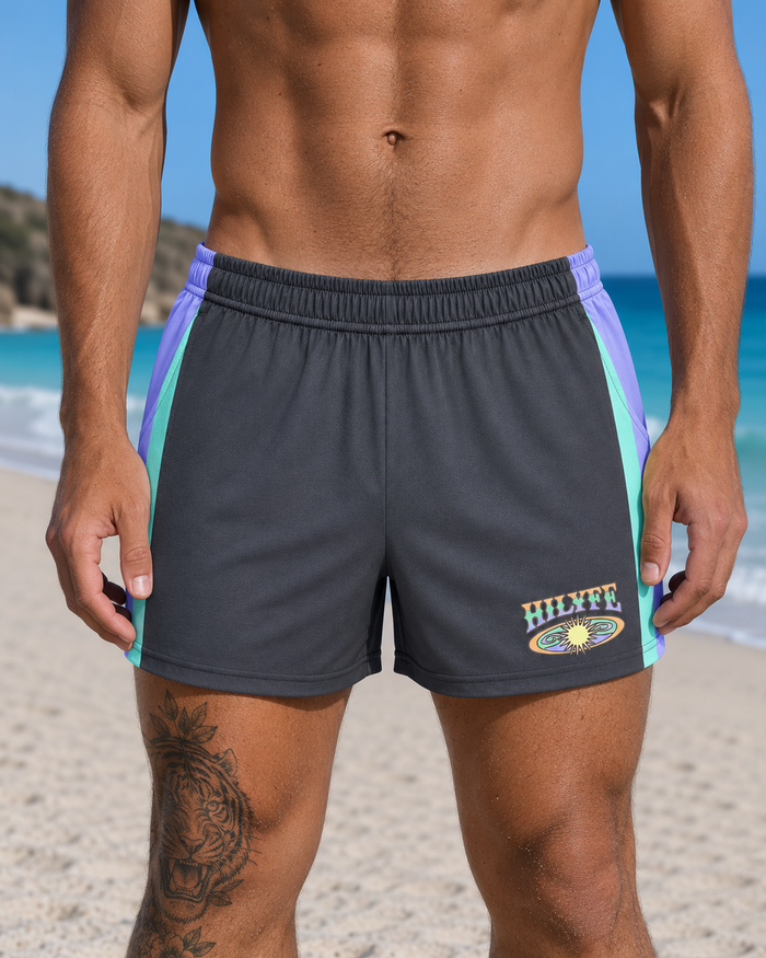 SUNDAZE SHORTS CHARCOAL