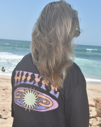 SUNDAZE TEE CHARCOAL