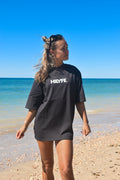 HILYFE TEE CHARCOAL
