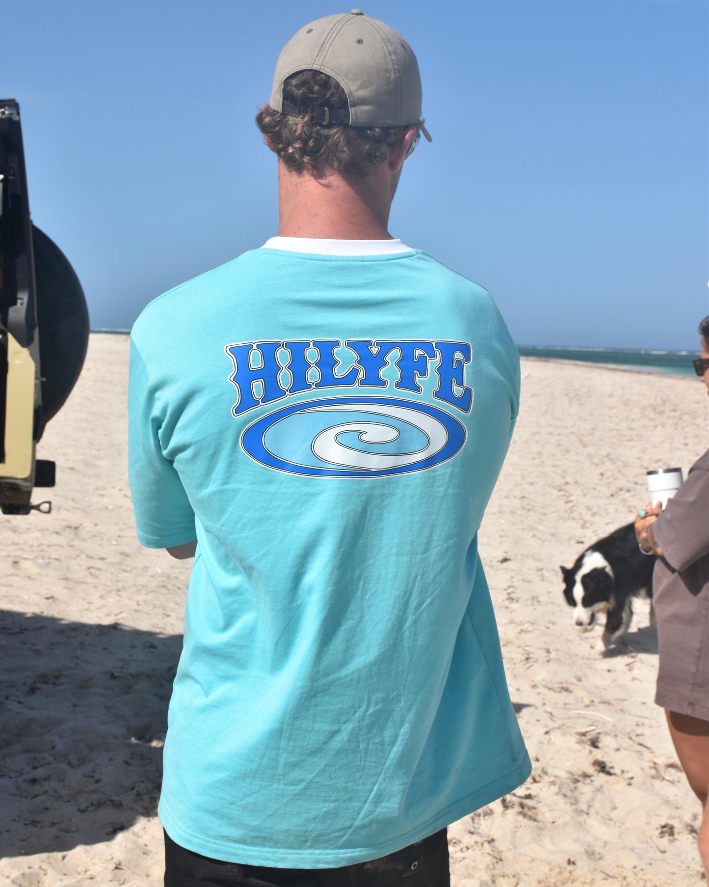 SWELL TEE AQUA