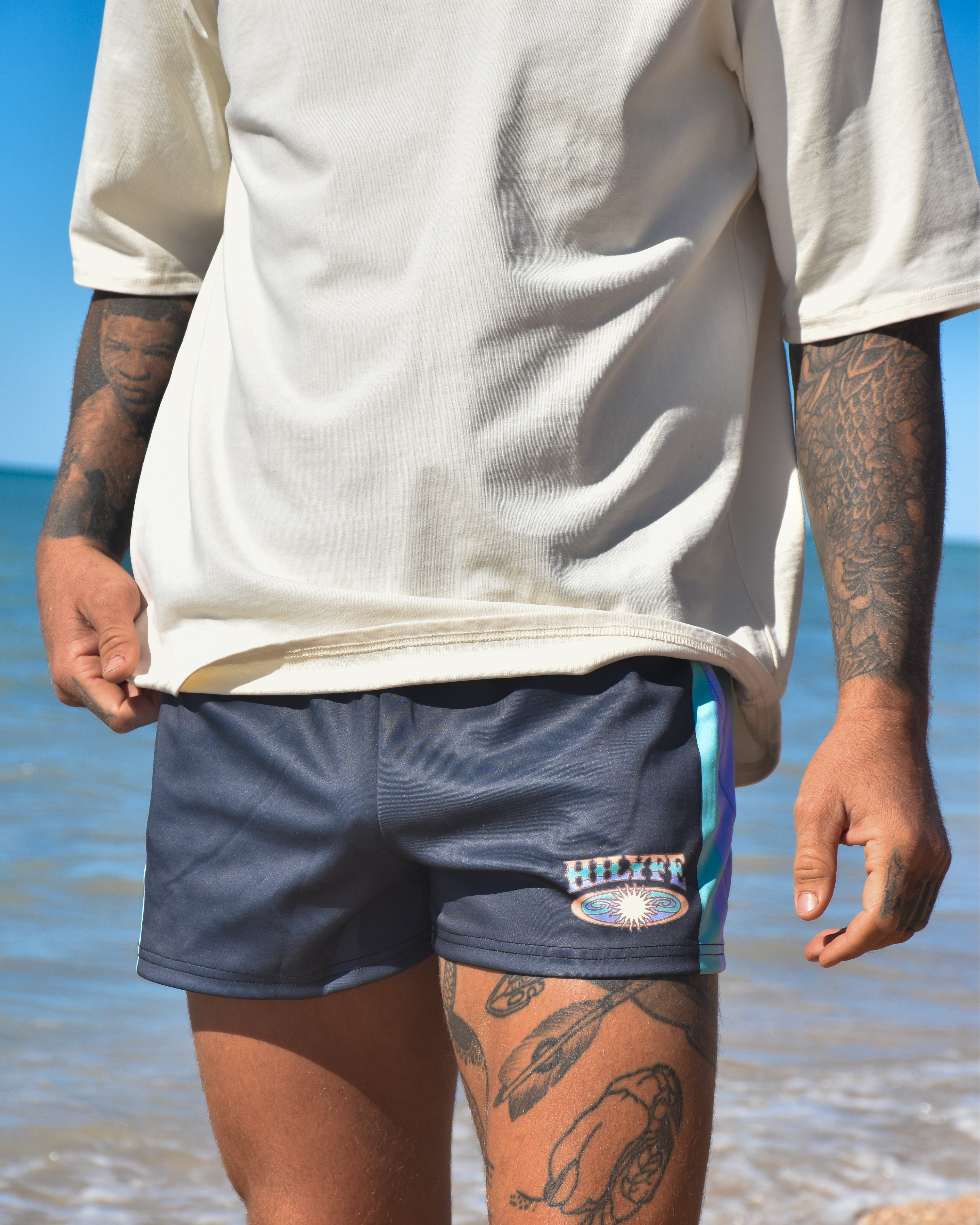SUNDAZE SHORTS CHARCOAL